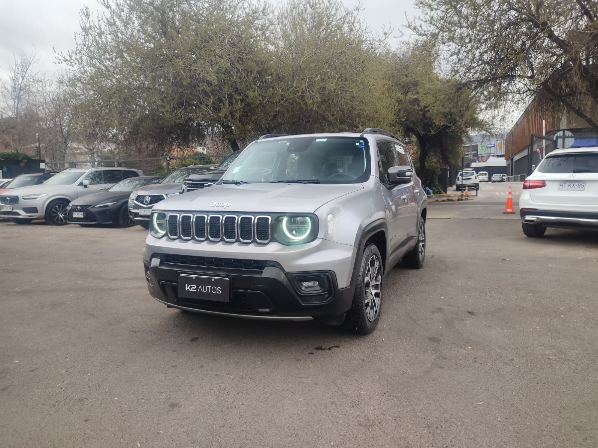 JEEP RENEGADE LONGITUDE 1.3T AT 2024 MANTENCIONES AL DIA - K2 AUTOS