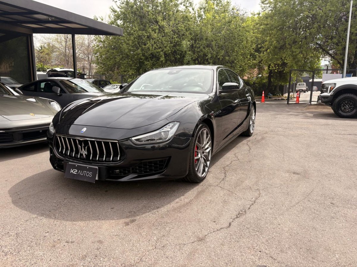 MASERATI GHIBLI S 3.0 AUT 2018 MANTENCIONES AL DIA  - K2 AUTOS