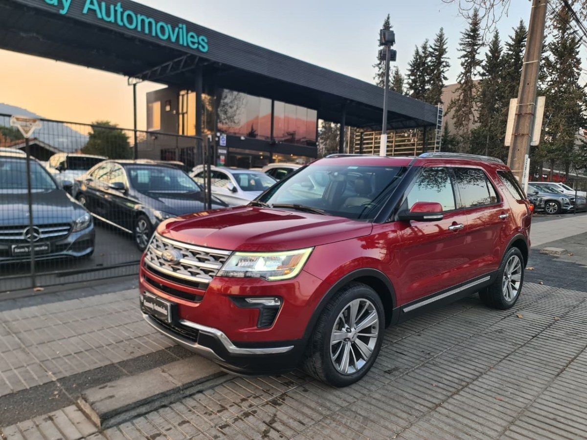 FORD EXPLORER 2.3 ECOBOOST LIMITED 4X2 AT 5P. 2018 Documentos al día. Oportunidad - FULL MOTOR