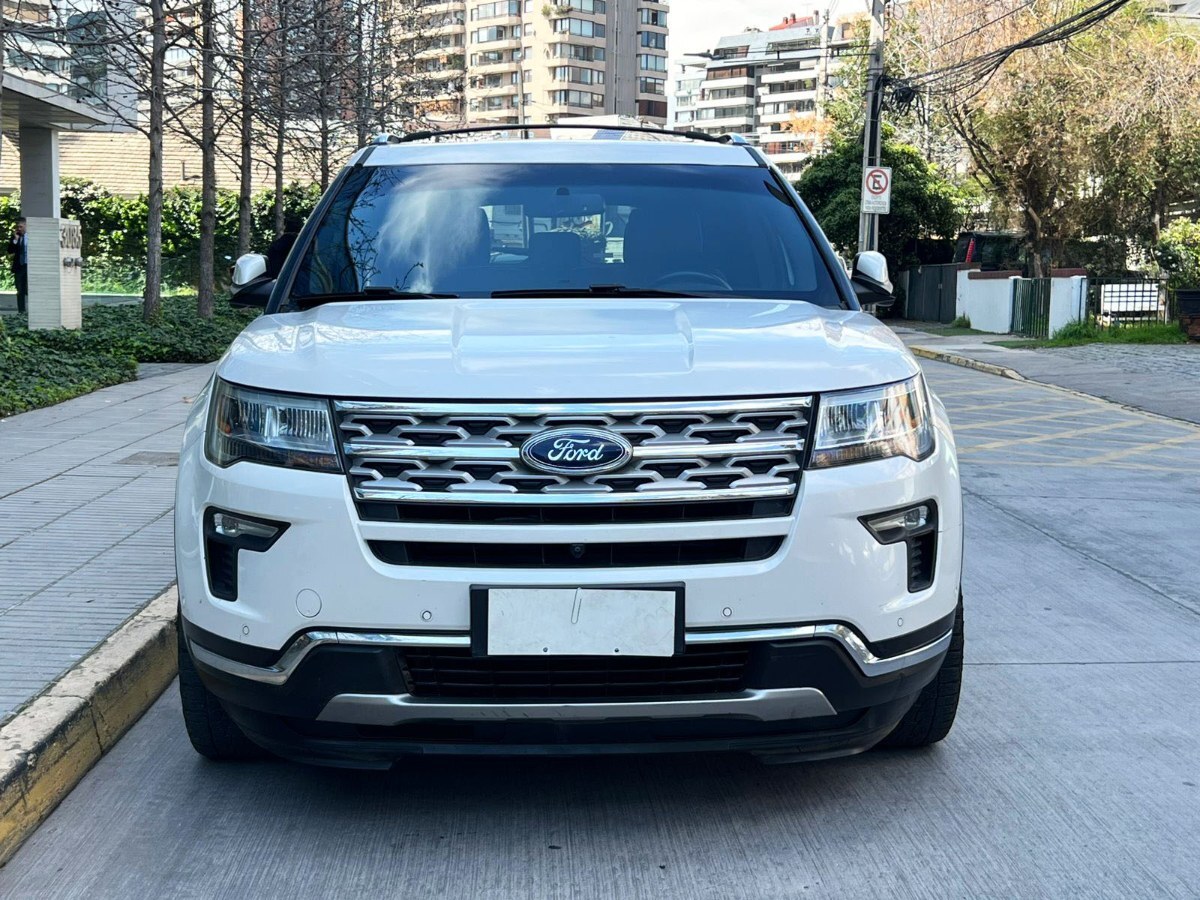 FORD EXPLORER LIMITED 4X4 2.3 2018 TRES CORRIDAS DE ASIENTOS - FULL MOTOR