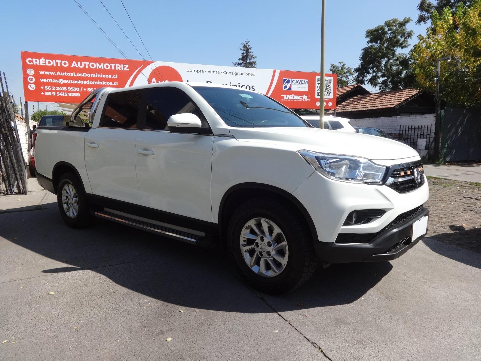 SSANGYONG MUSSO GRAND DIESEL 2.2 MEC 6 VEL SOLO 68.000 KM  2021 FULL CarPlay  AIRE AIRBAG ABS LLANTAS VER EN LAS C - 