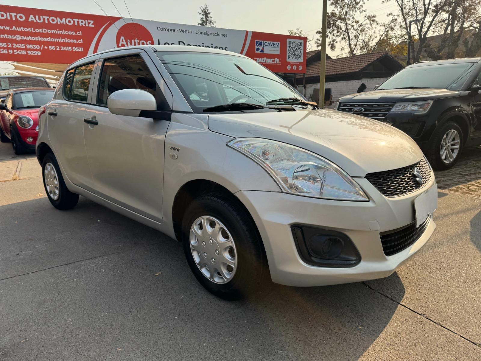 SUZUKI SWIFT SWIFT GA 1.2 VER EN LAS CONDES SOLO 99.000KM 2016 CON AIRE ACONDICIONADO EN MUY BUEN ESTADO - 