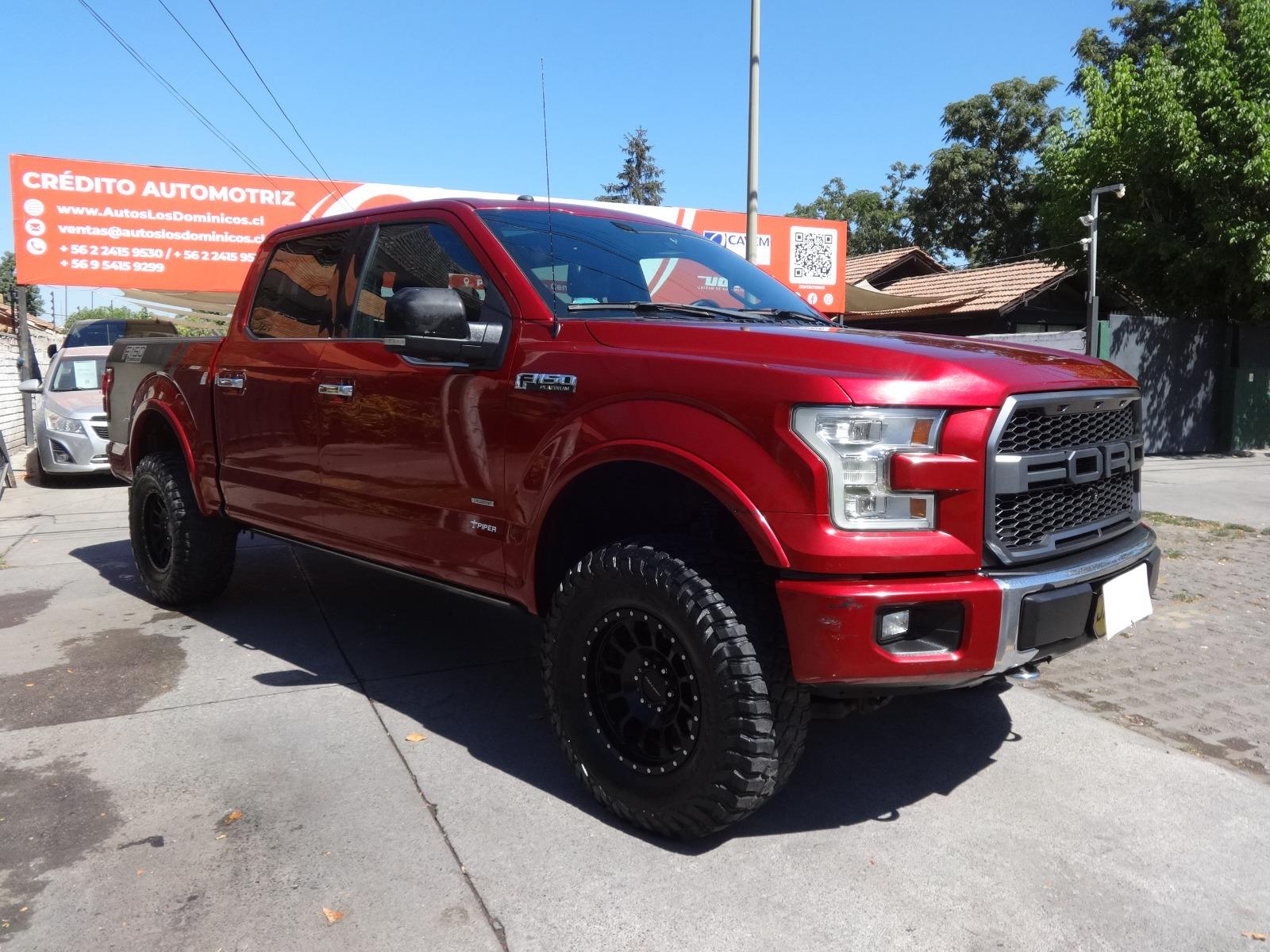FORD F-150 PLATINUM 3.5 AUT 4X4 TURBO 2018 FULL CarPlay TECHO PANORÁMICO AIRE AIRBAG CAMARA - 