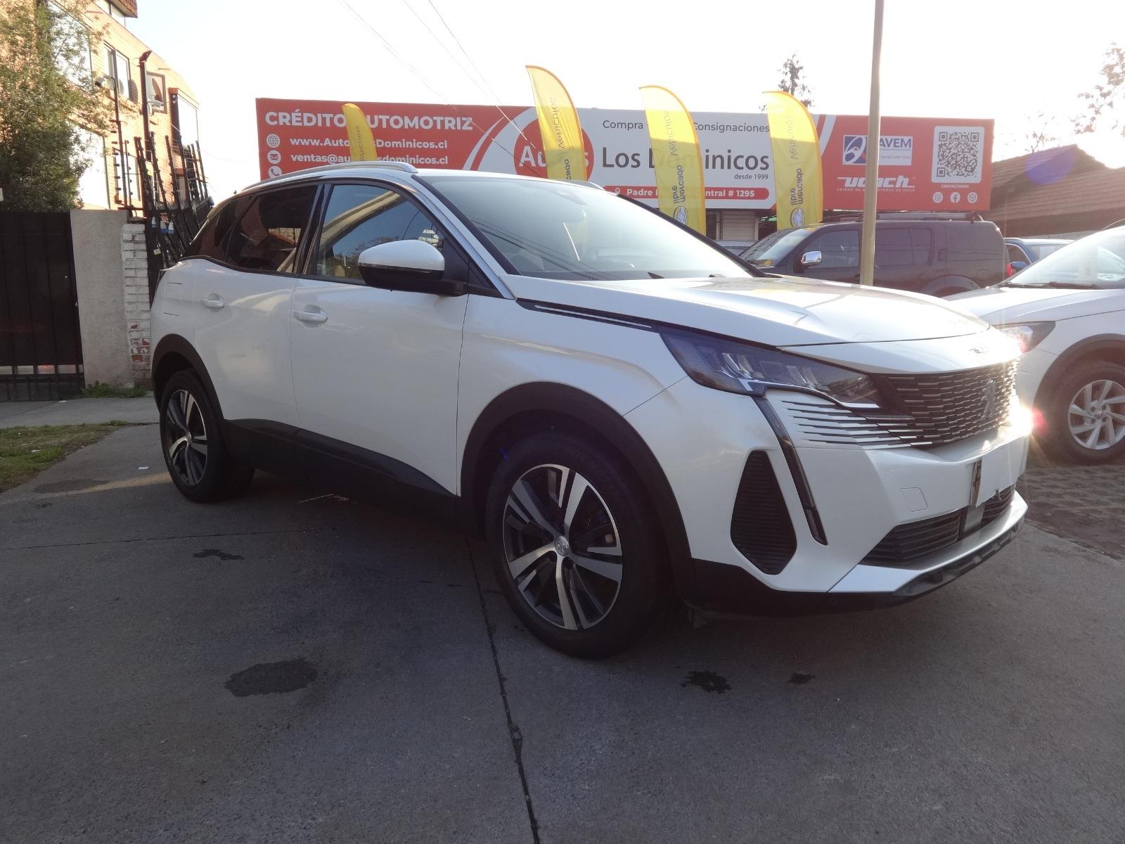 PEUGEOT 3008 FEEL 1.2 MANTENCIONES MARCA 2021 UNICA DUEÑA FULL CAMARA CARPLAY VER EN LAS CONDES - AUTOS LOS DOMINICOS