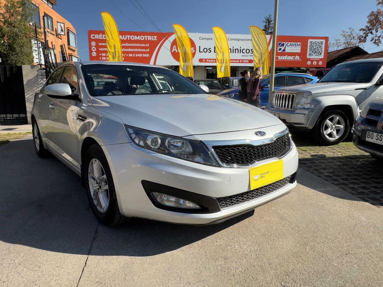 KIA OPTIMA EX 2.0 AUTOMATICO 2012 CUERO FULL AIRE AIRBAG  - AUTOS LOS DOMINICOS