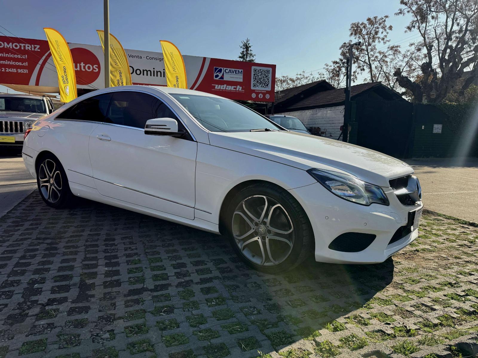 MERCEDES-BENZ CLASE E E200 2.0 TURBO AUTOMATICO  2015 SOLO 77.000 KM VER EN LAS CONDES - AUTOS LOS DOMINICOS