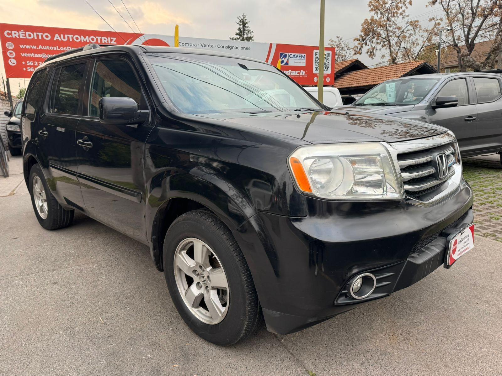 HONDA PILOT EXR 3.5 AUTOMATICA 3 CORRIDAS 2013 FULL CUERO CAMARA  VER EN LAS CONDES - AUTOS LOS DOMINICOS