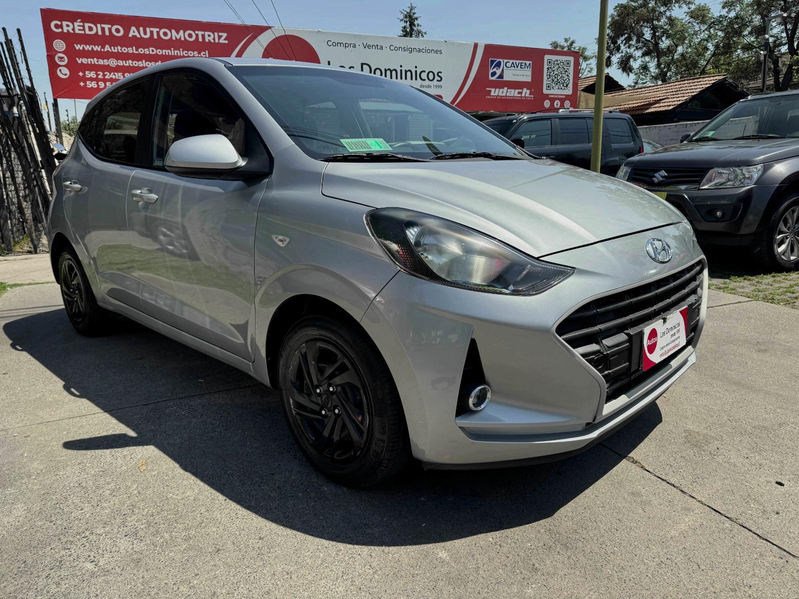 HYUNDAI GRAND I10 GLS 1.2 MEC FULL AIRE CARPLAY CAMARA 2023 UNICO DUEÑO LAS CONDES - FULL MOTOR