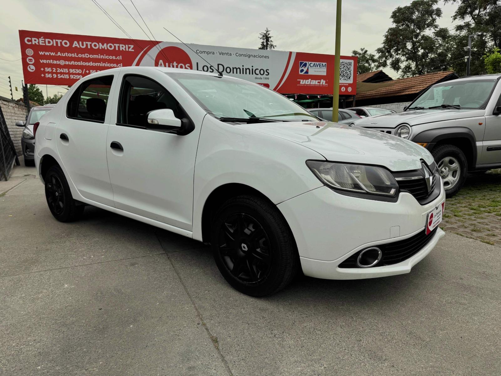 RENAULT SYMBOL SYMBOL EXPRESSION 1.6 MEC 2015 FULL AIRE AIRBAG VER EN LAS CONDES - FULL MOTOR