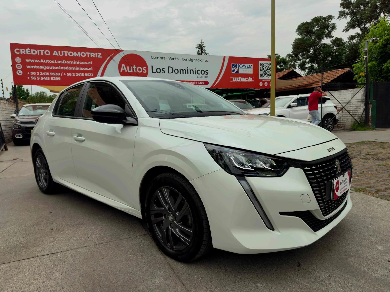 PEUGEOT 208 DIESEL 1.5 MEC 6 VEL SOLO 45.000 KM 2022 FULL CarPlay AIRE AIRBAG ABS CAMARA LLANTAS - FULL MOTOR