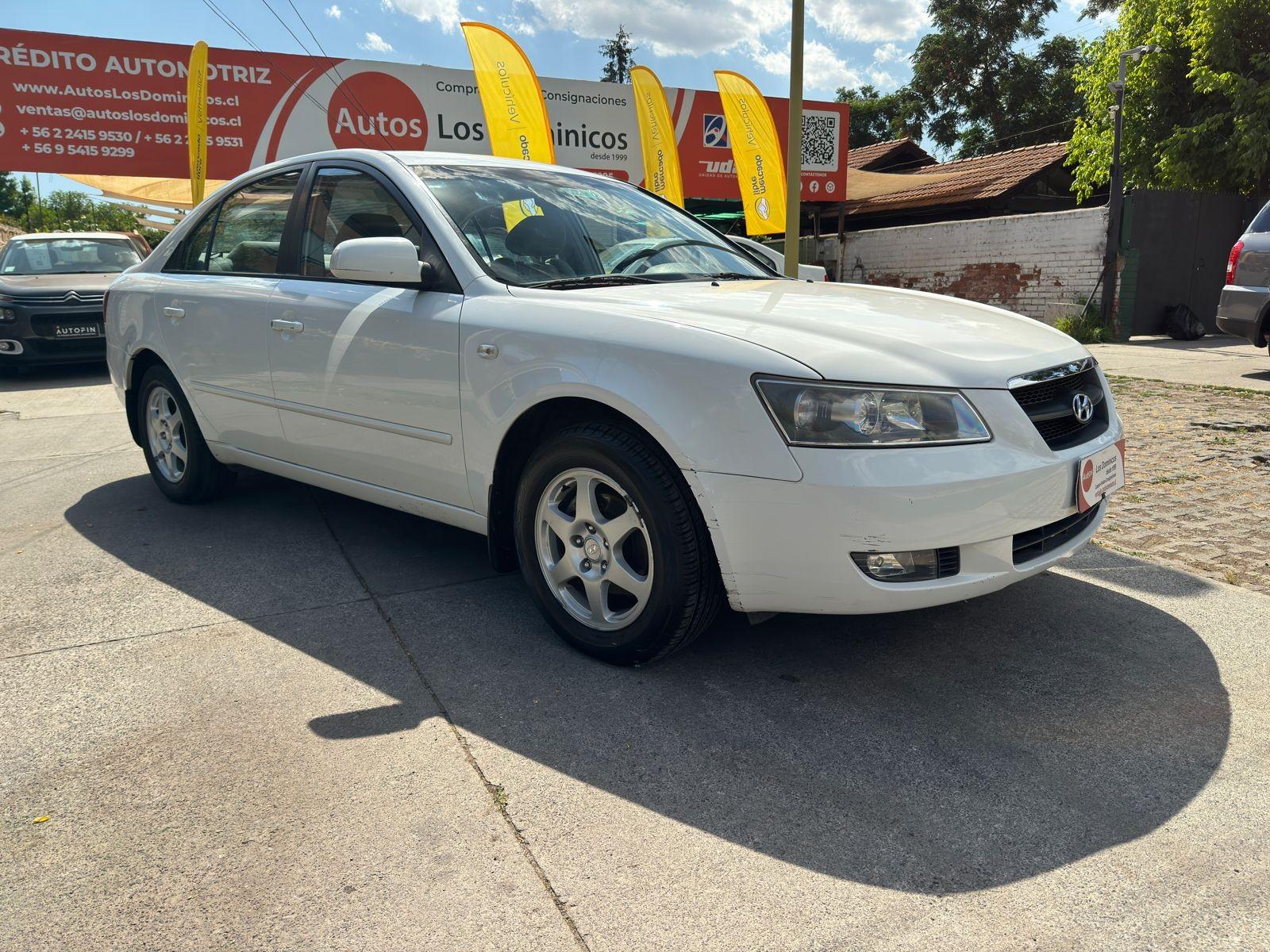 HYUNDAI SONATA GLS 2.4 MEC SOLO 114.000 KM 2008 FULL AIRE AIRBAG ABS VER EN LAS CONDES - FULL MOTOR