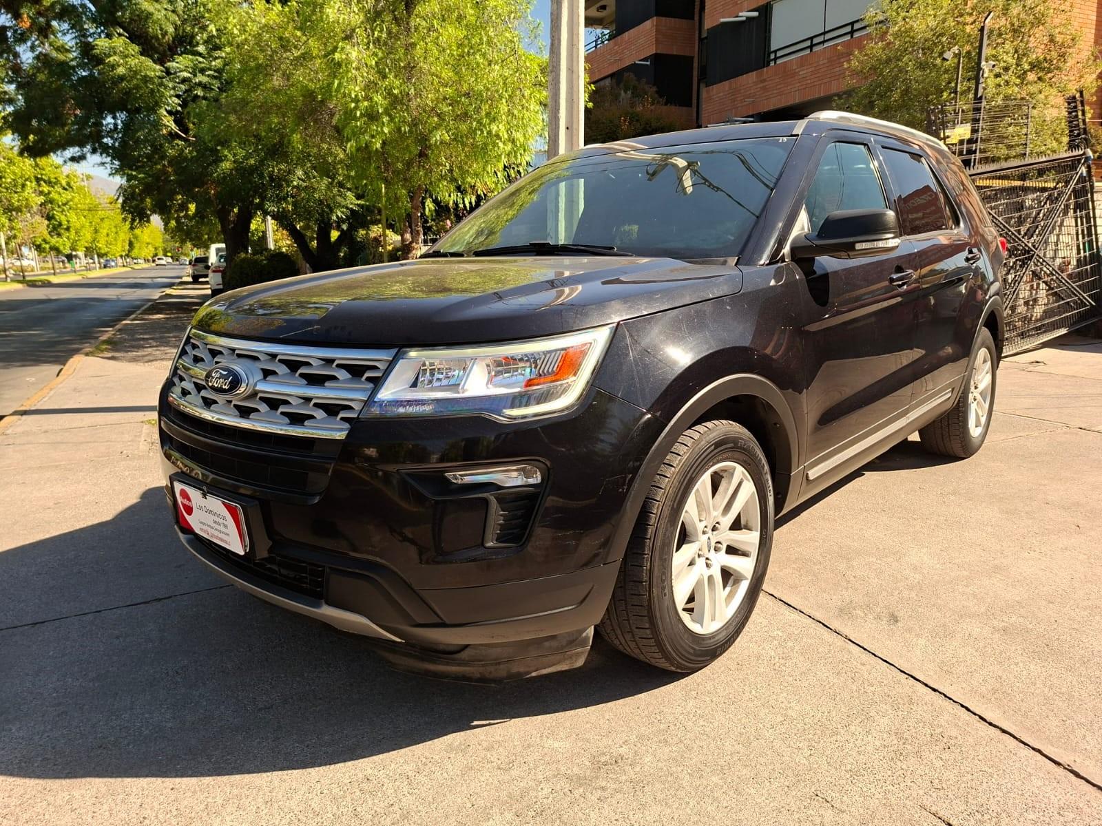 FORD EXPLORER XLT 3.5 AUT 3 CORRIDAS 2019 UNICO DUEÑO FULL CARPLAY CAMARA VER EN LAS CONDES - FULL MOTOR