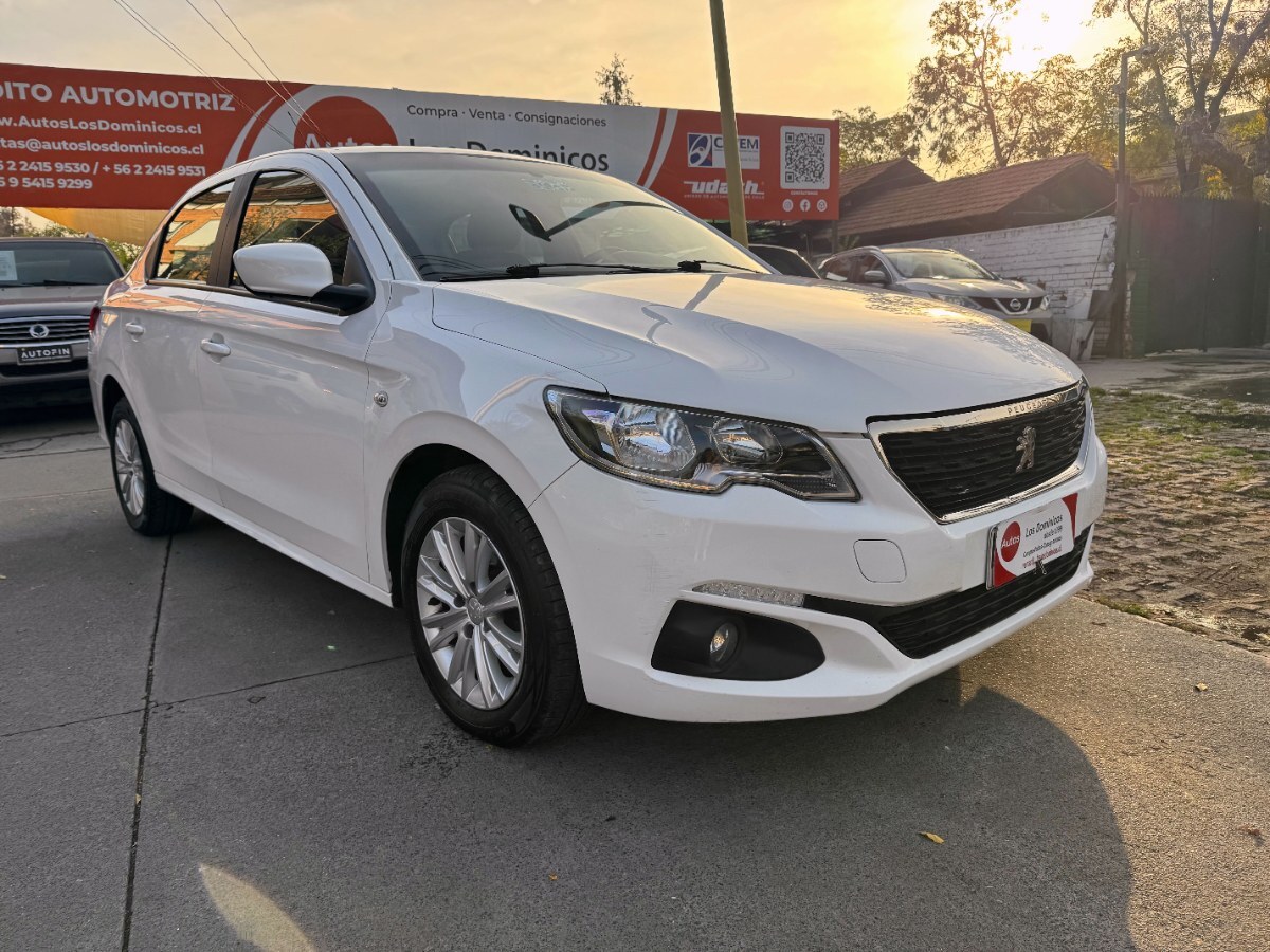 PEUGEOT 301 ACTIVE 1.6 AUTOMATICO 2019 FULL AIRE AIRBAG ABS VER EN LAS CONDES - FULL MOTOR