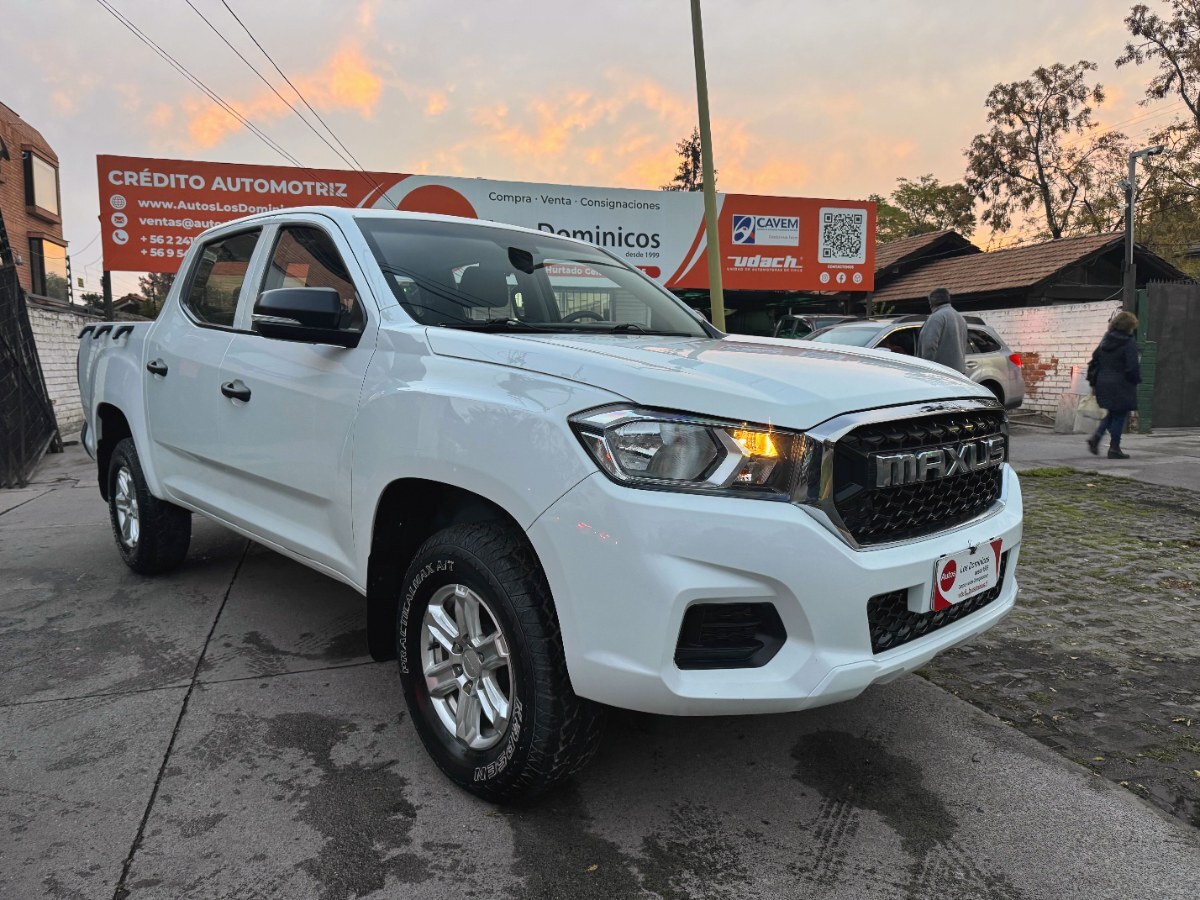 MAXUS T60 DIESEL 2.0 MEC 6 VEL 4X4 SOLO 36.000 KM 2024 FULL AIRE AIRBAG ABS VER EN LAS CONDES - FULL MOTOR
