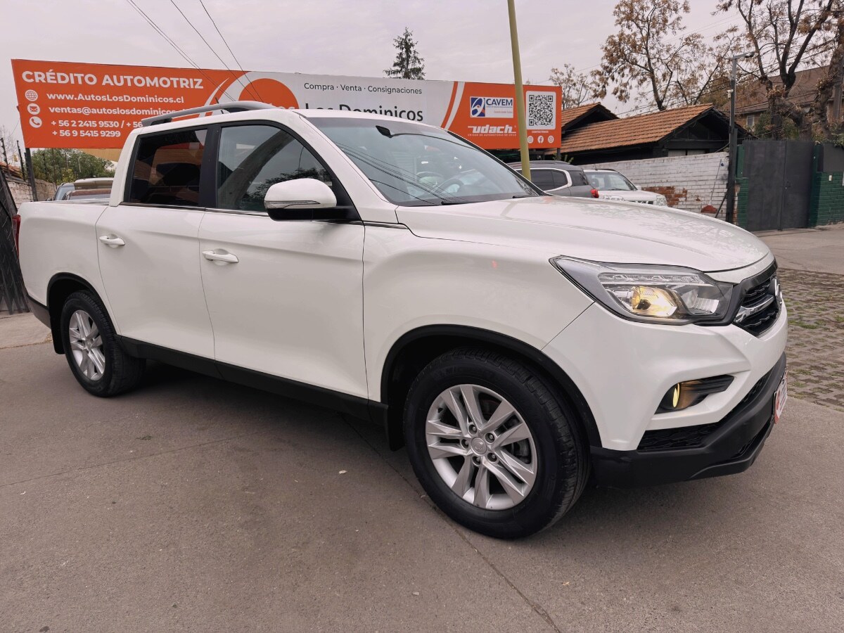 SSANGYONG MUSSO 4X4 MEC DCAB 4X4 2.2 TURBO DIESEL CARPLAY  2019 FULL CUERO AIRE AIRBAG VER EN LAS CONDES - FULL MOTOR