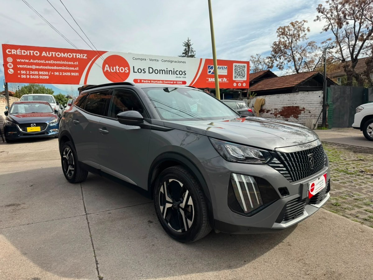 PEUGEOT 2008 DIESEL 1.5 AUTOMATICO FULL CARPLAY CAMARA 2025 SOLO 38.000 KM VER EN LAS CONDES - FULL MOTOR