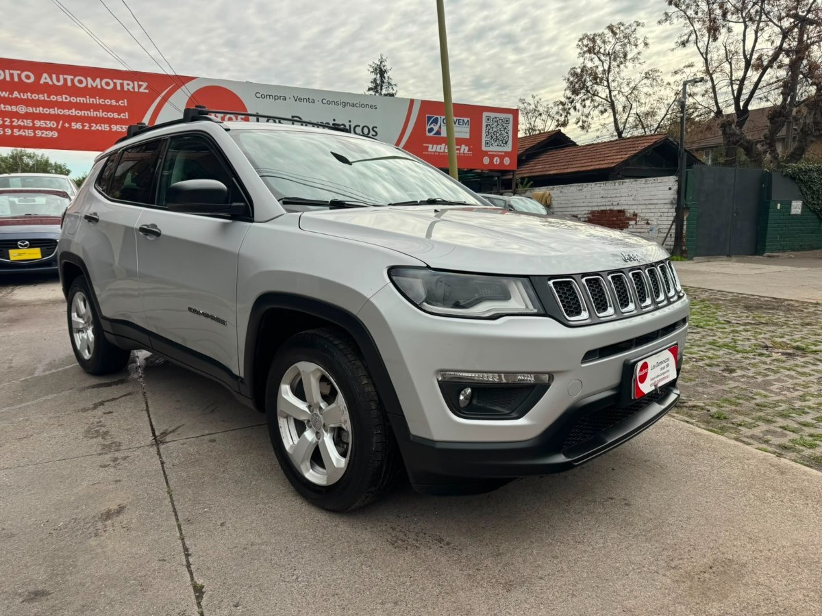 JEEP COMPASS SPORT 2.4 MEC 6 VEL SOLO 89.000 KM 2019 FULL CARPLAY CAMARA AIRE AIRBAG ABS VER EN LAS CON - FULL MOTOR