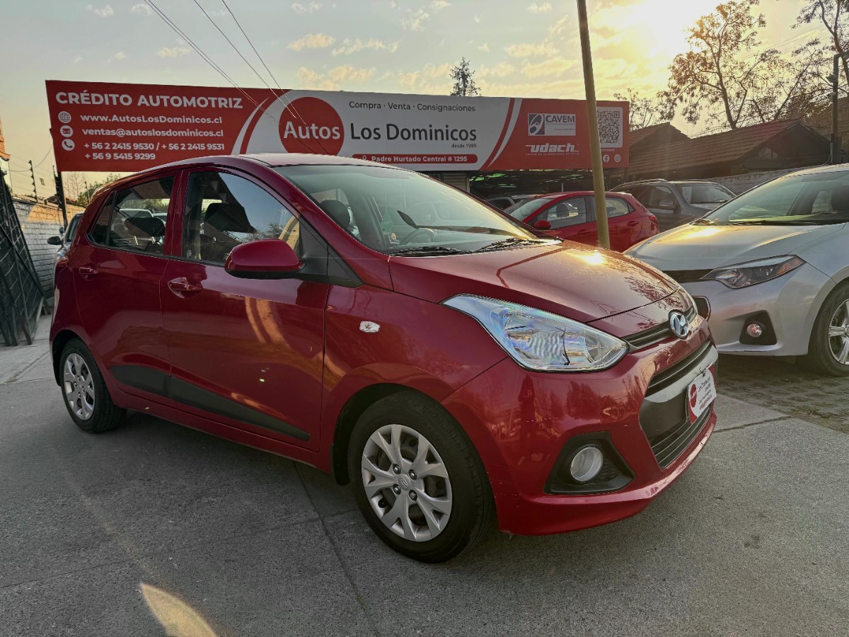 HYUNDAI GRAND I10 MECANICO 1.2 FULL AIRE  2016 VER EN LAS CONDES  - FULL MOTOR