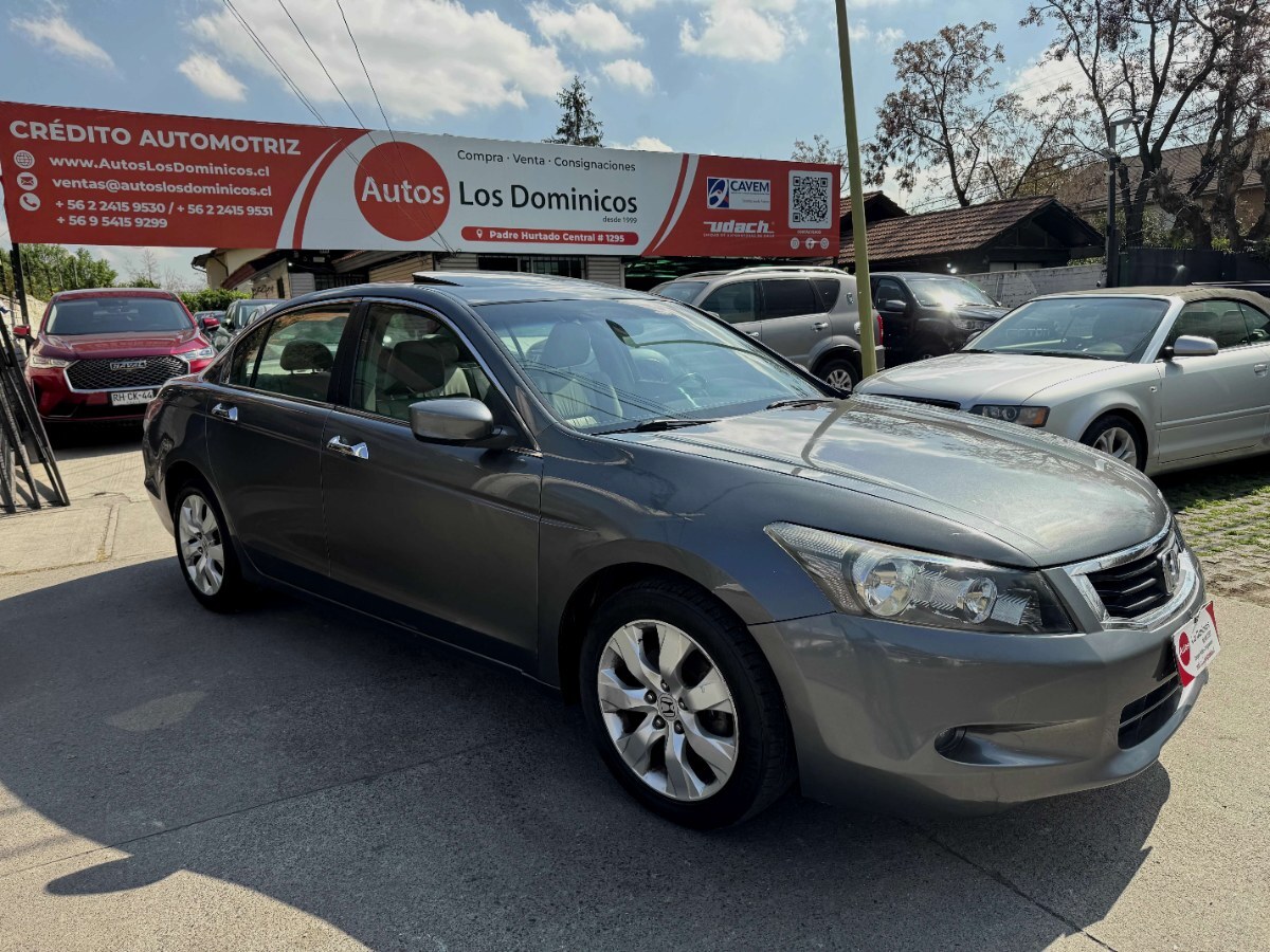 HONDA ACCORD 3,5 AUTOMATICO SOLO 11700 KM 2009 FULL CUERO TECHO VER EN LAS CONDES - FULL MOTOR
