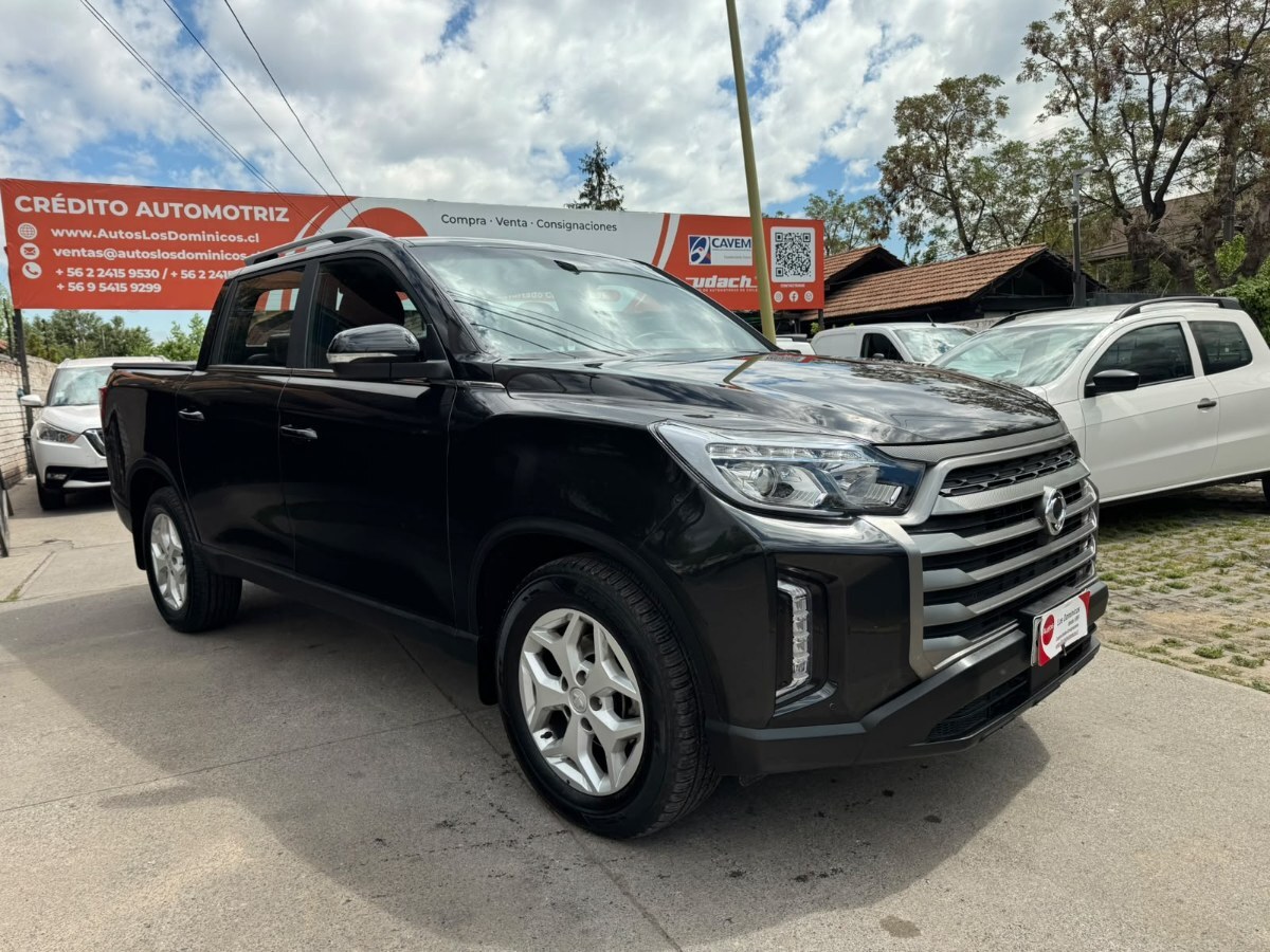 SSANGYONG MUSSO 2.2 AUTOMATICA FULL CUERO 2014 DIESEL 6 VELOCIDADES VER EN LAS CONDES - FULL MOTOR