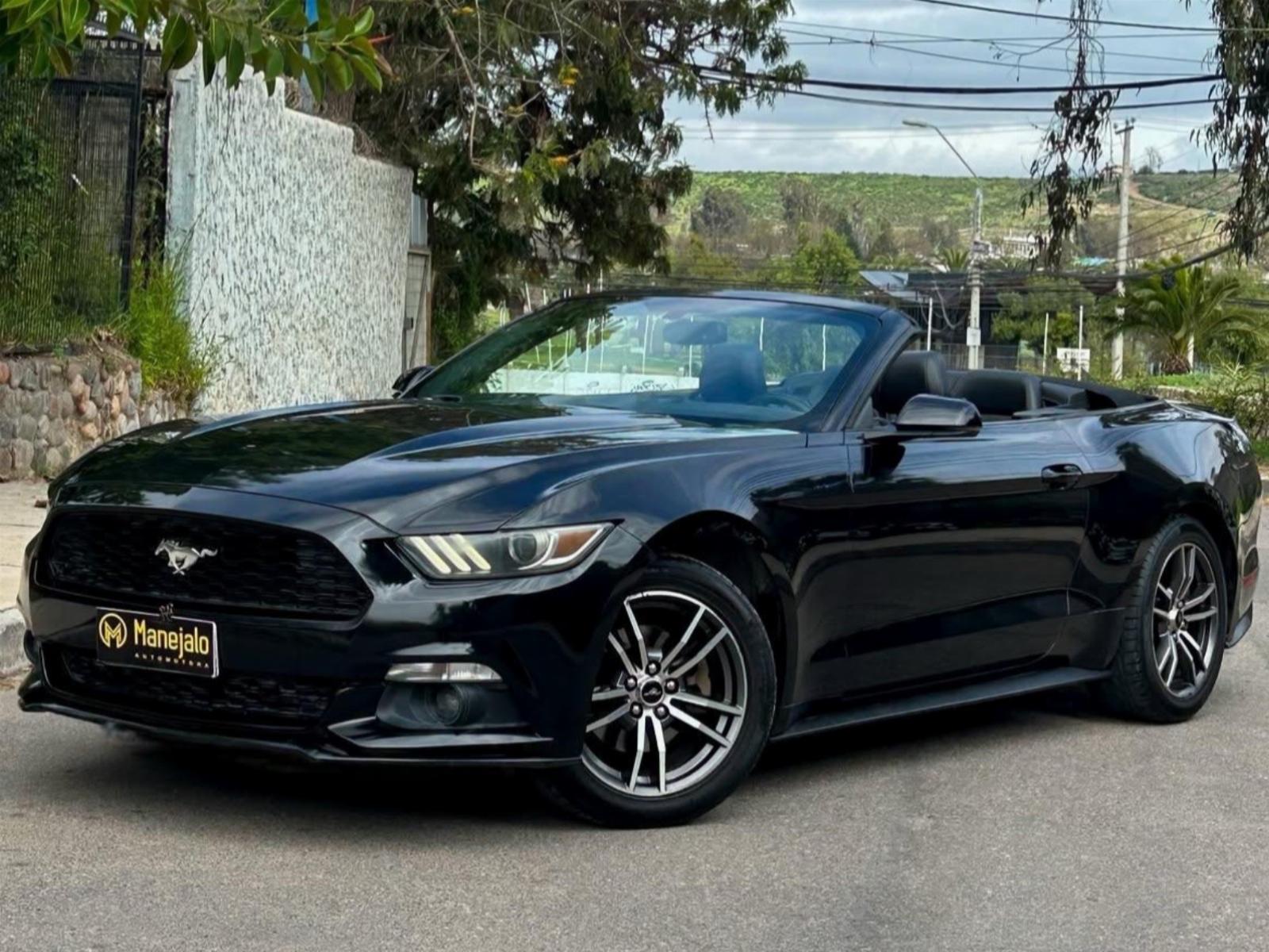 FORD MUSTANG ECOBOOST CABRIOLET 2017  - Manejalo Automotora
