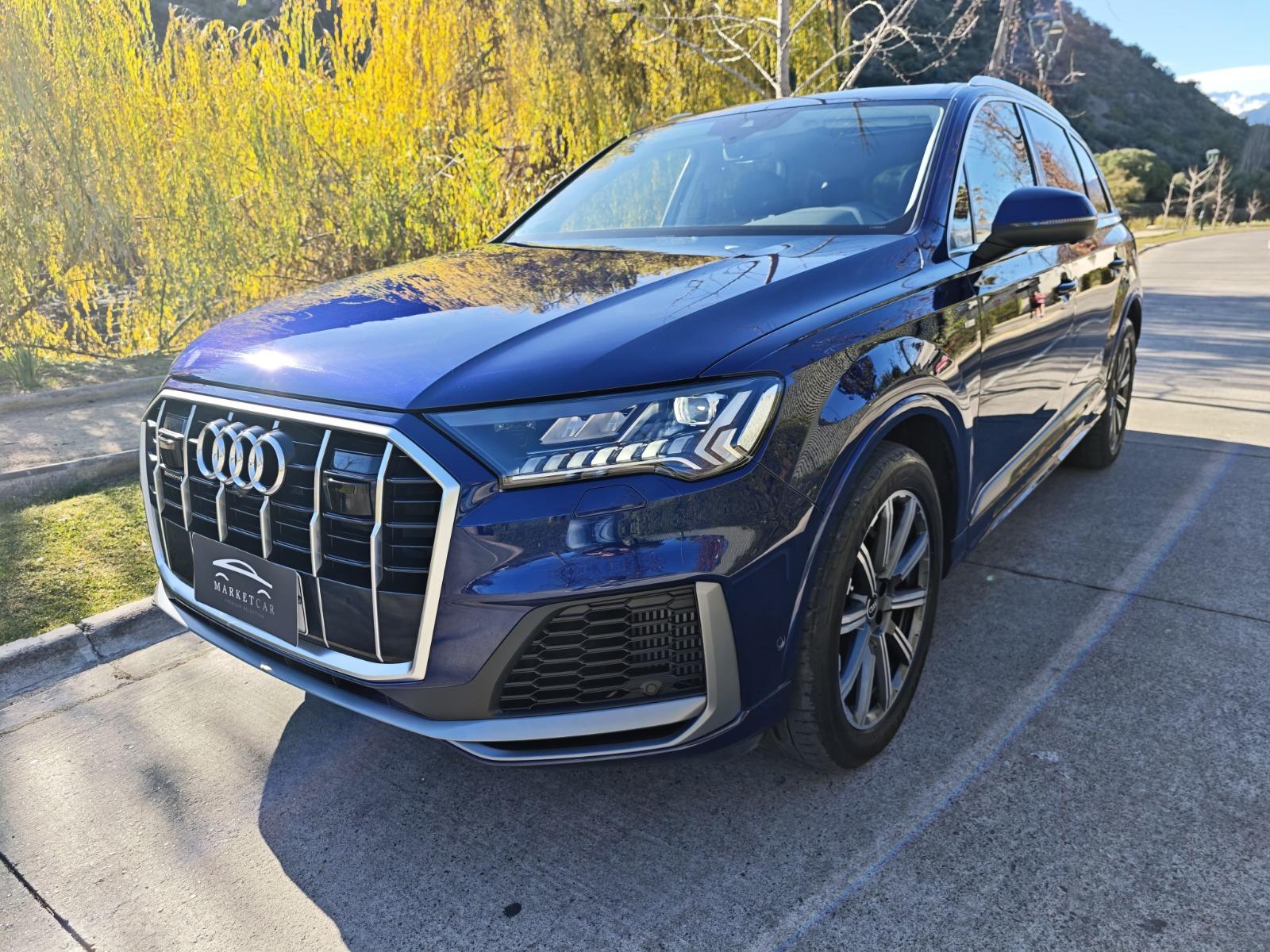 AUDI Q7 55 TFSI Sport 2021 UNICO DUENO, MANTENCIONES EN LA MARCA - FULL MOTOR