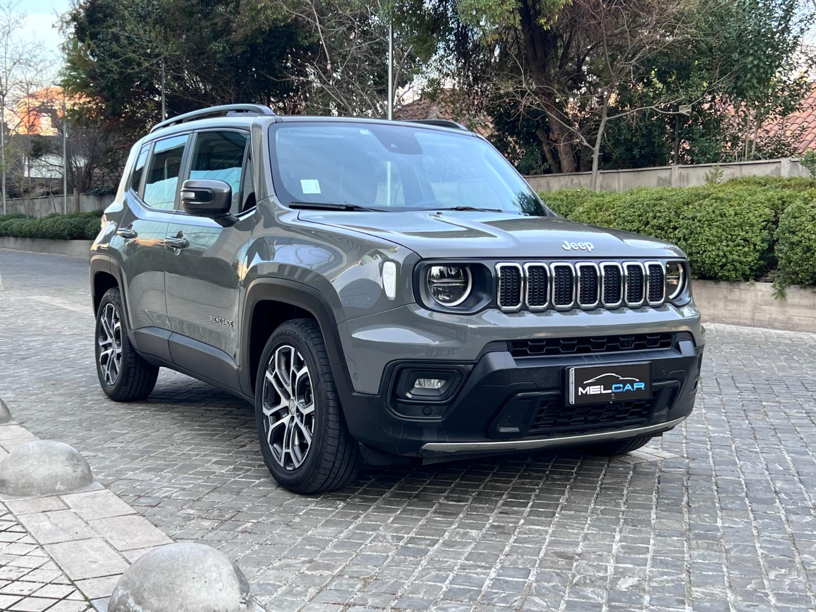 JEEP RENEGADE LONGITUDE 1.3 AT 2024 ÚNICO DUEÑO - FULL MOTOR