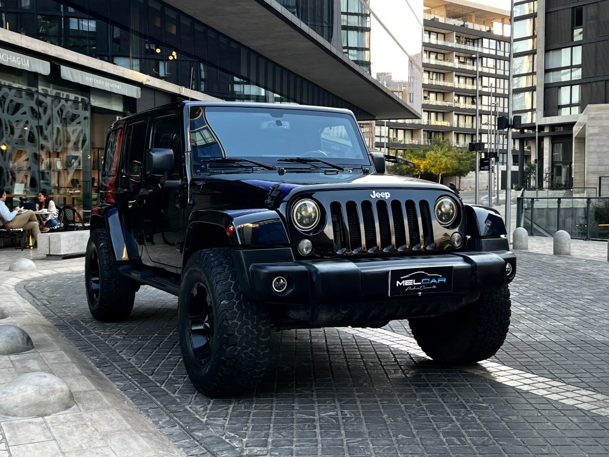 JEEP WRANGLER UNLIMITED SAHARA 3.6 2016 MANTENIMIENTO AL DÍA - FULL MOTOR