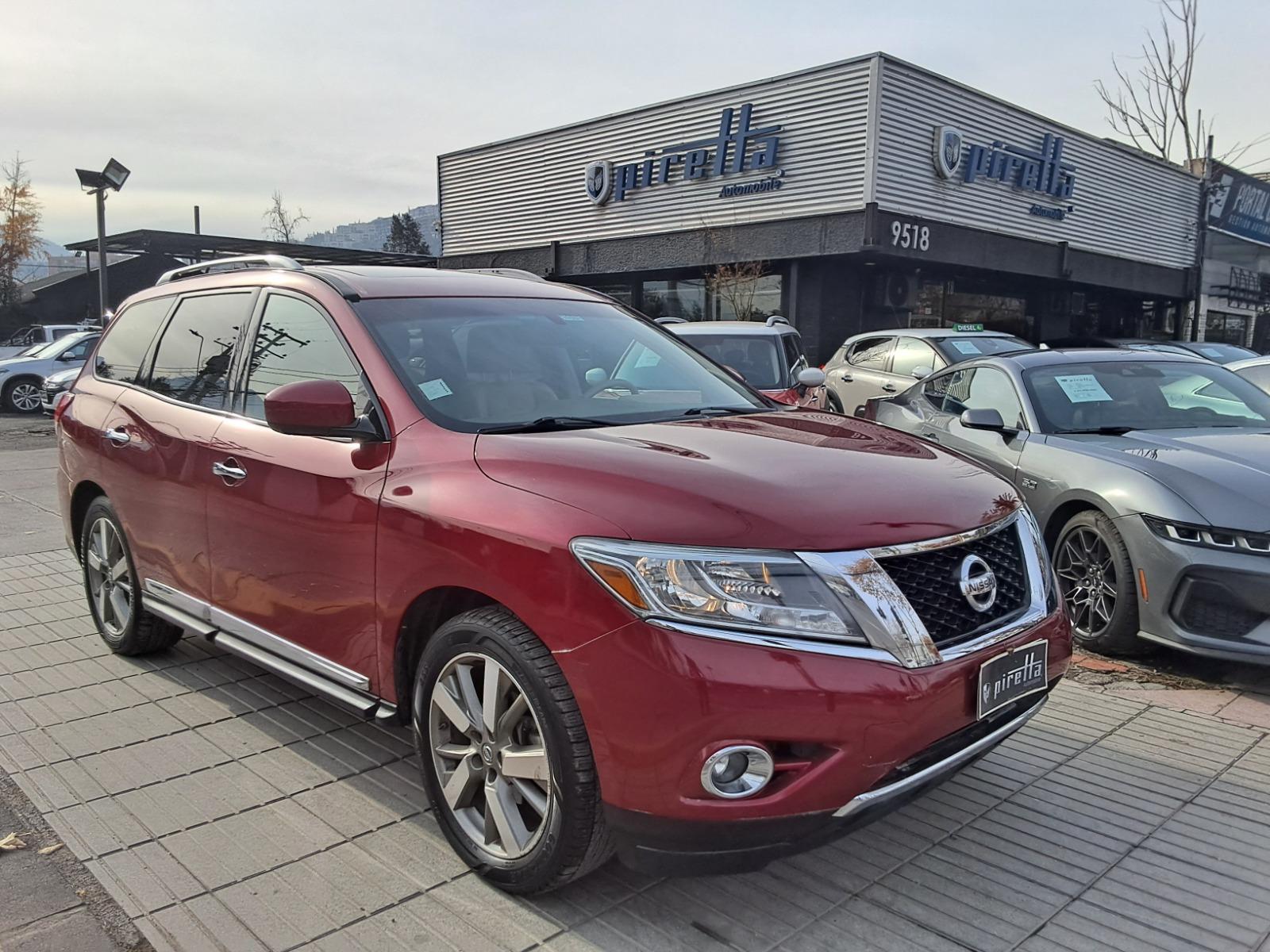 NISSAN PATHFINDER EXCLUSIVE CVT 4X4 3.2 AUT 2015 OPORTUNIDAD - FULL MOTOR