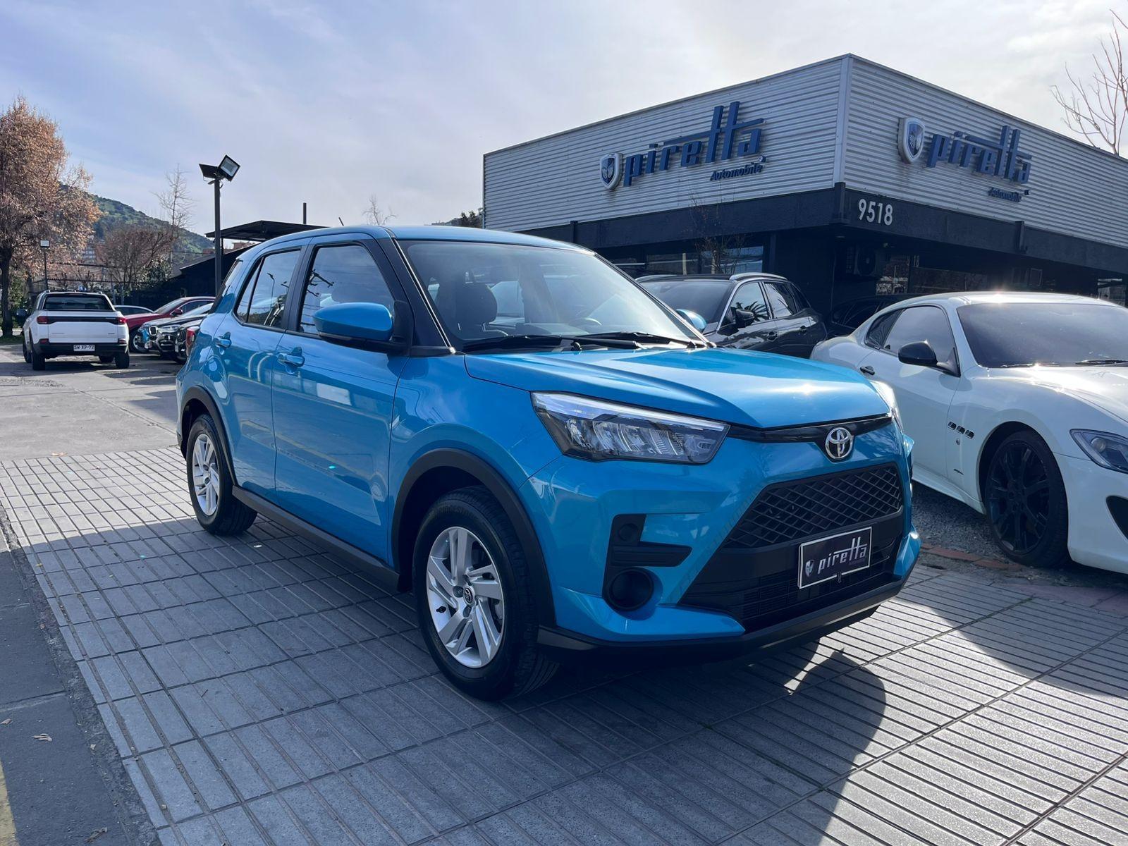 TOYOTA RAIZE CVT 1.2 AUT 2025 UNICO DUEÑO, HOMOLOGADO HASTA EL 2027. - PIRETTA AUTOMOBILE
