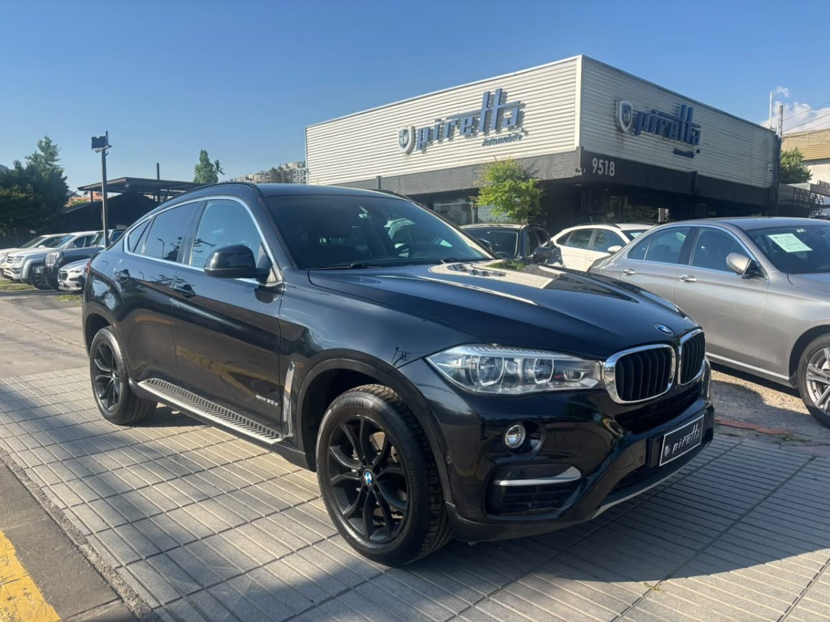 BMW X6 3.0 X-DRIVE 30D DIESEL 4WD AT 5P. 2017 MANTENCIONES AL DIA, IMPECABLE - FULL MOTOR