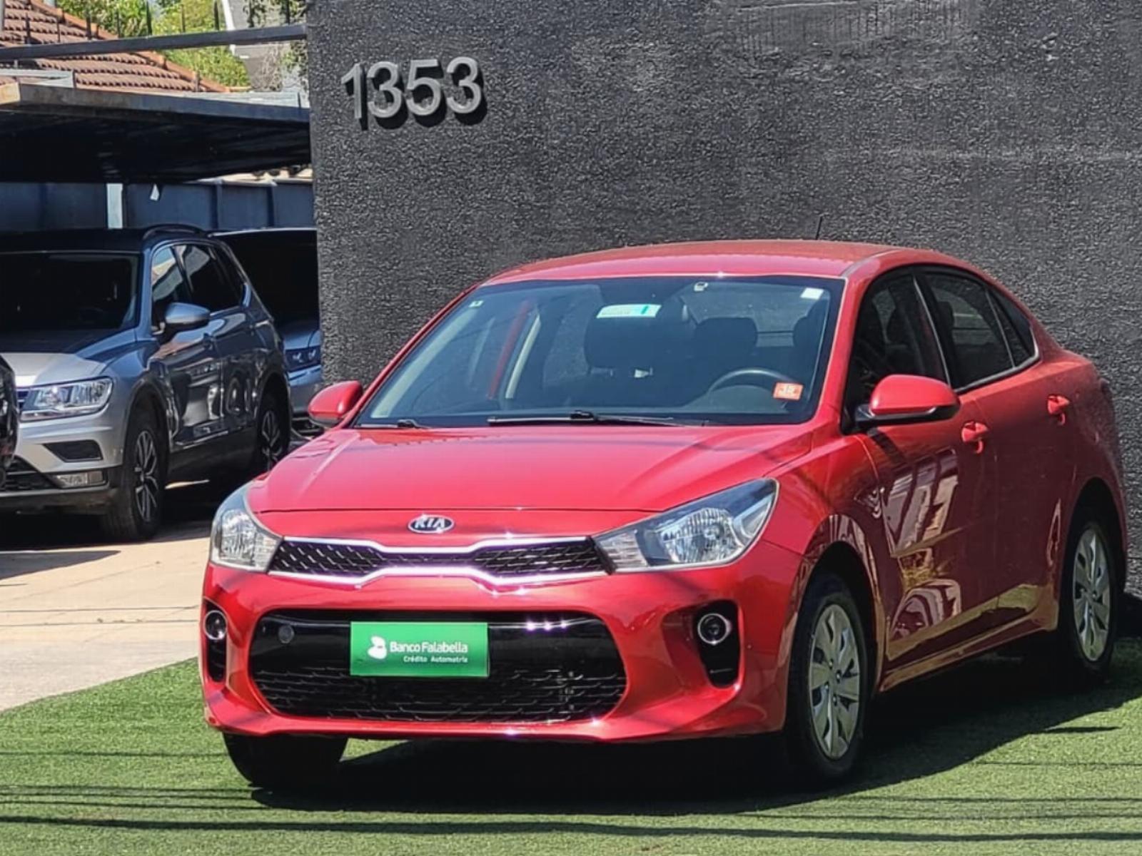 KIA RÍO 4 LX 1.4 2018 EN BUEN ESTADO - FULL MOTOR