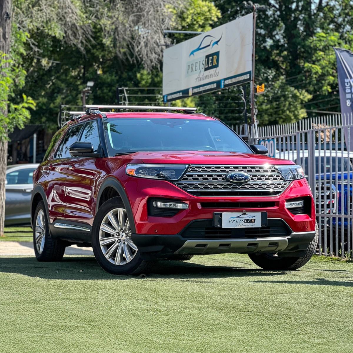 FORD EXPLORER LIMITED 4X4 2022 UN DUEÑO MANTENCIONES - Preisler Automoviles