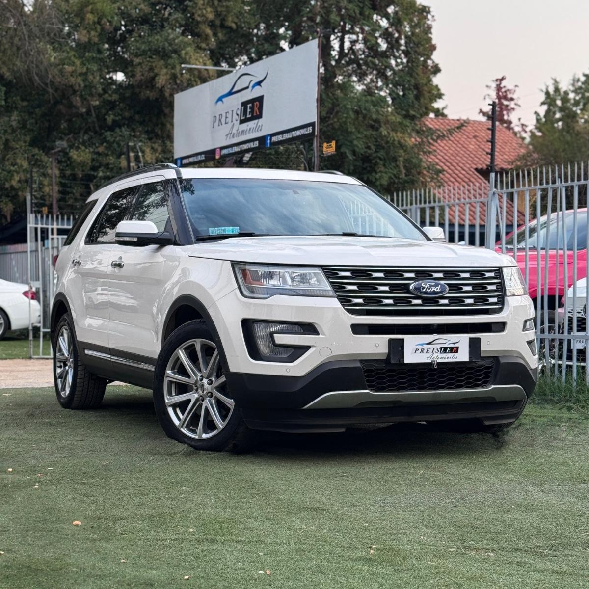 FORD EXPLORER LIMITED 2.3 4X4 2016 UN DUEÑO  - FULL MOTOR