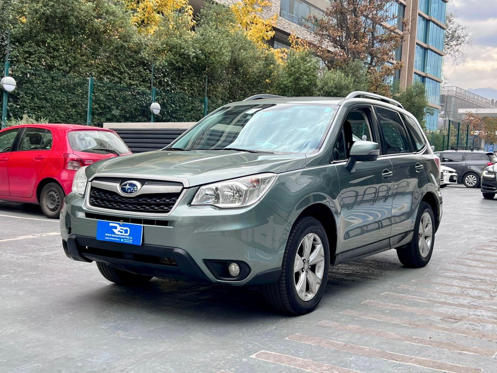 SUBARU FORESTER XS AWD 2.0 AUT 2015 MANTENIMIENTO AL DÍA - 