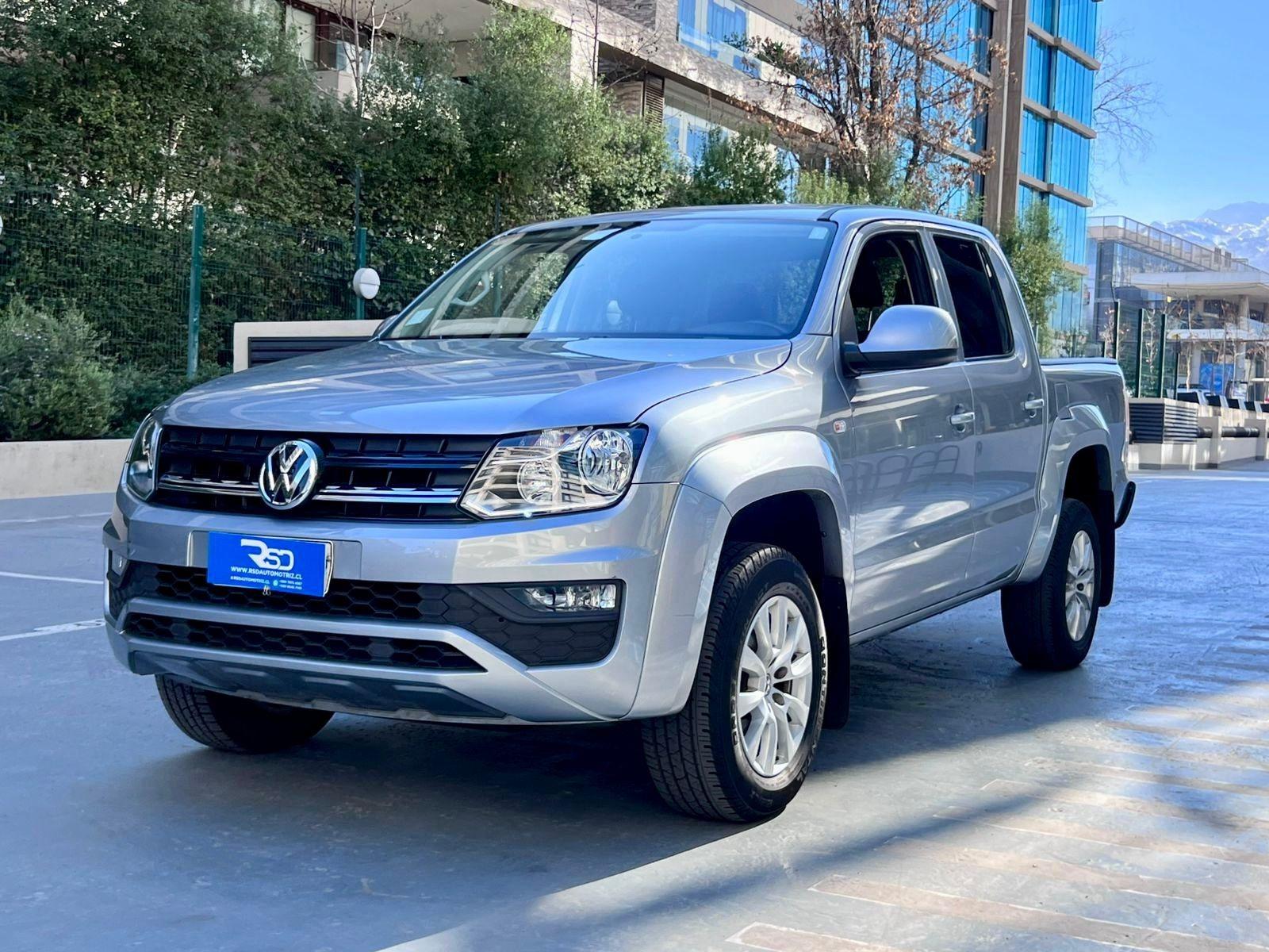 VOLKSWAGEN AMAROK 4X4 TRENDLINE 2.0 2022 UN DUEÑO MANTENIMIENTO AL DÍA - 