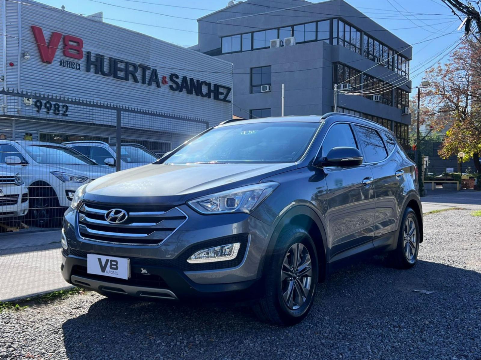 HYUNDAI SANTA FE GLS 2.4 AT 2015 MANTENIMIENTO AL DÍA - FULL MOTOR