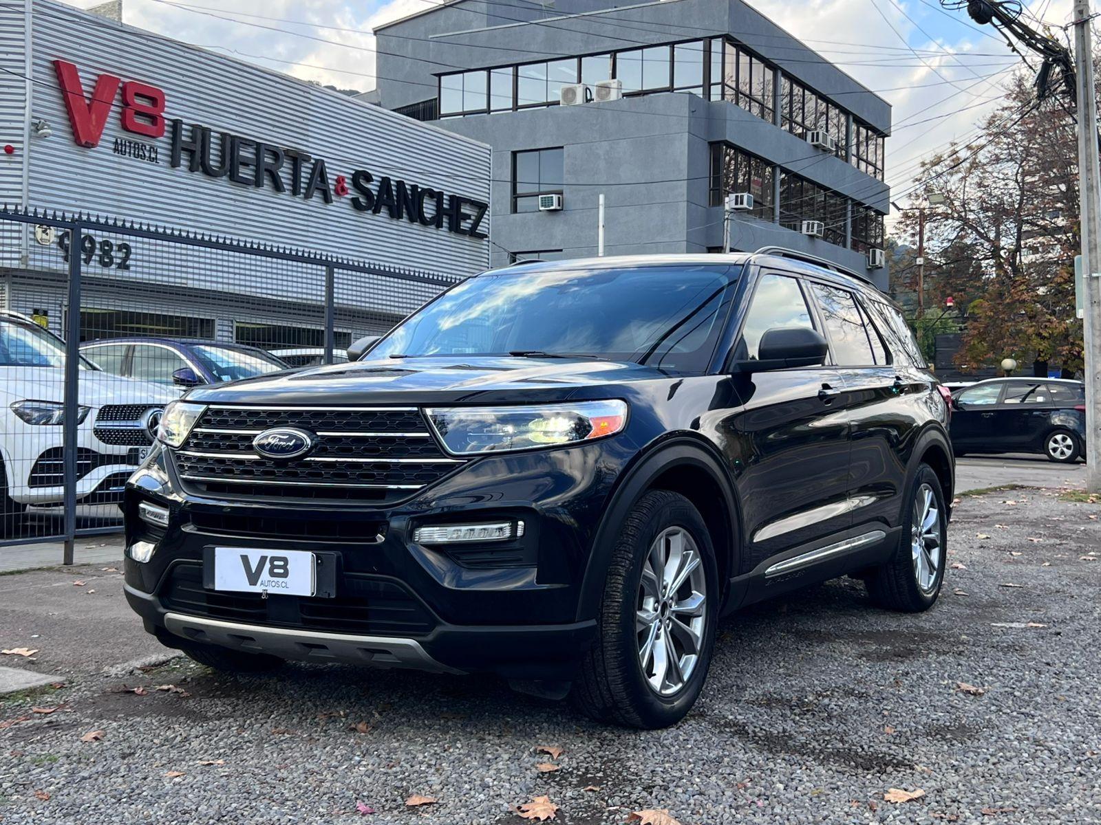 FORD EXPLORER XLT 2.3 2021 TRES CORRIDAS DE ASIENTOS - FULL MOTOR