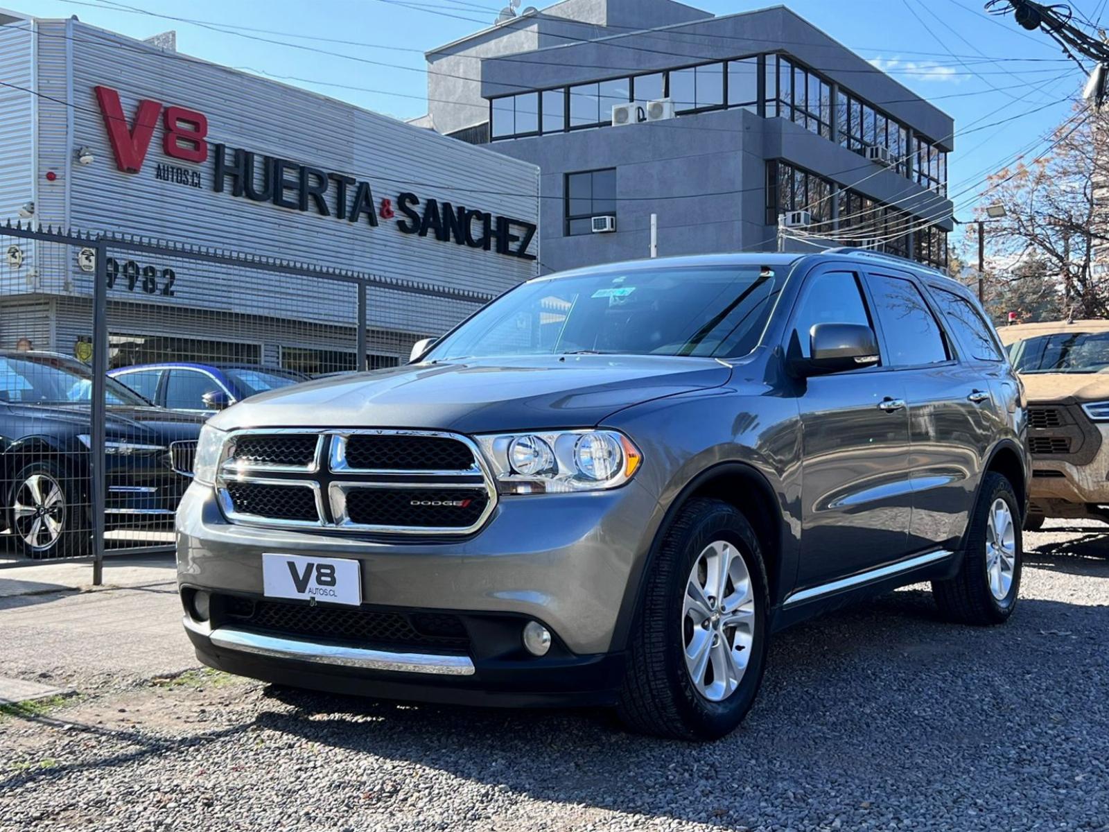 DODGE DURANGO CREW AWD 2013 TRES CORRIDAS DE ASIENTOS - FULL MOTOR