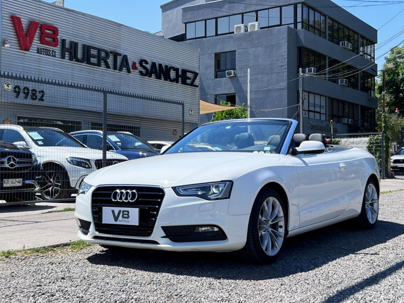 AUDI A5 2.0 TURBO QUATTRO 2015 UN DUEÑO MANTENIMIENTO EN LA MARCA - V8 AUTOS