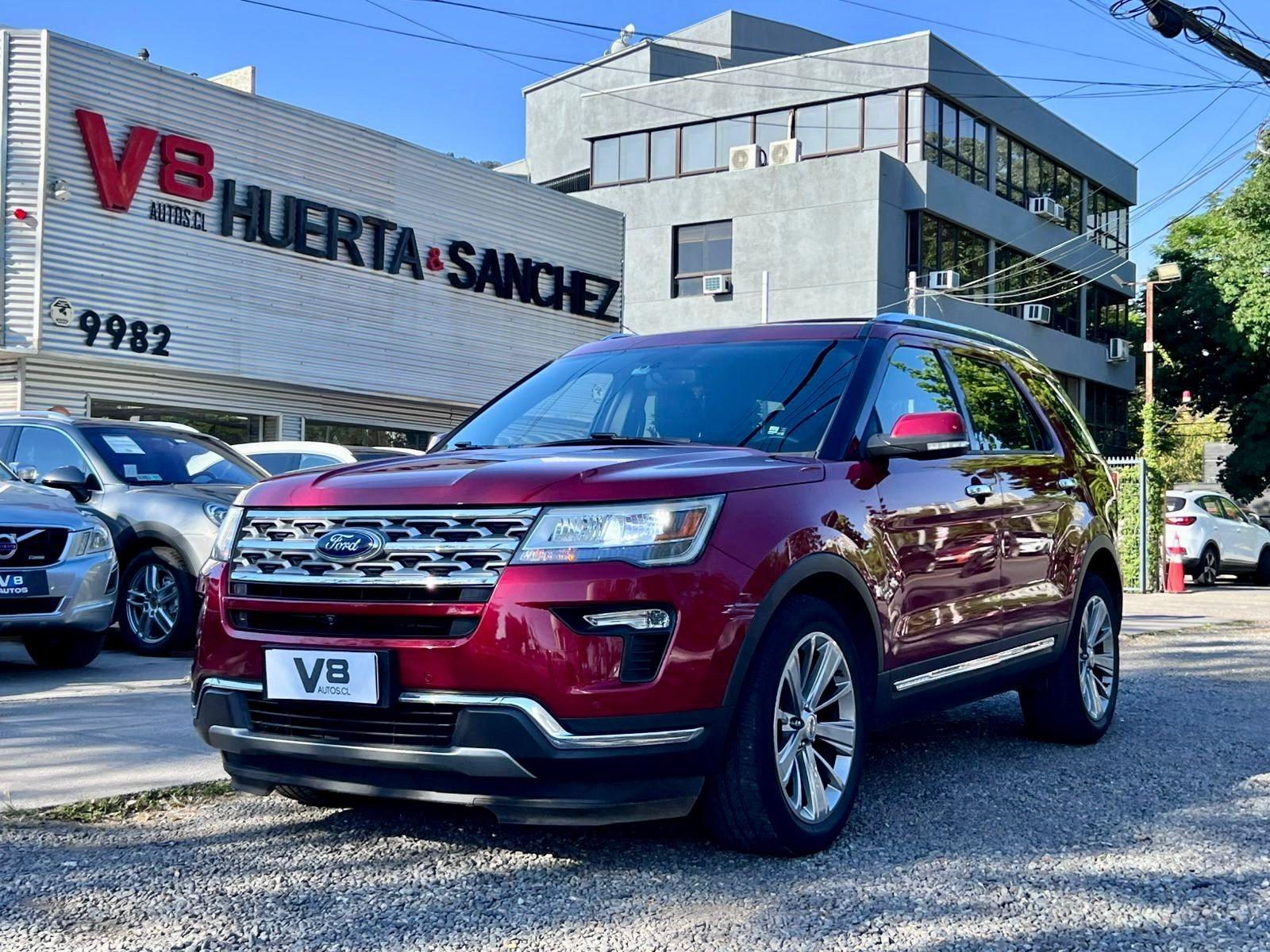 FORD EXPLORER LIMITED 2.3 2020 TRES CORRIDAS DE ASIENTOS - FULL MOTOR
