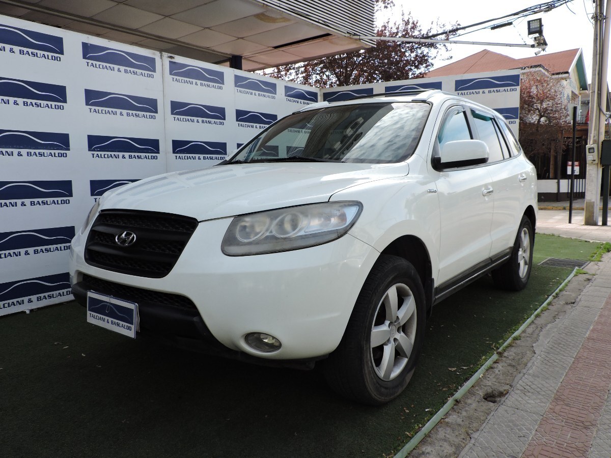 HYUNDAI SANTA FE 4X4 2.7 2007 TRES CORRIDAS DE ASIENTOS - FULL MOTOR