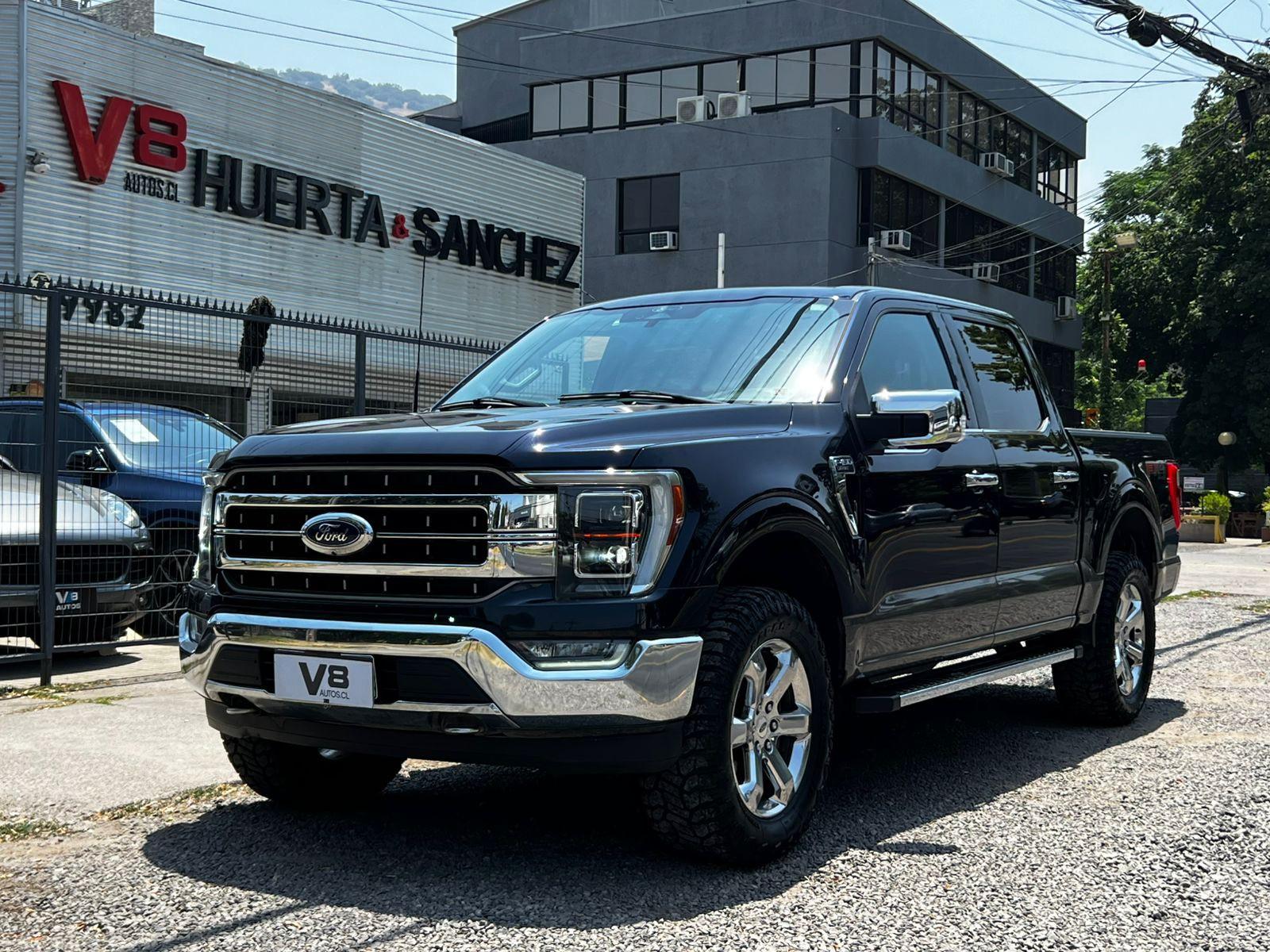 FORD F-150 LARIAT LUXURY 5.0 2022 MANTENIMIENTO EN LA MARCA UN DUEÑO - FULL MOTOR