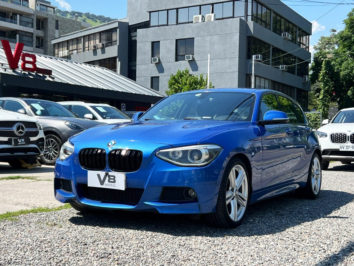 BMW 118 LOOK M 2015 UN DUEÑO MANTENIMIENTO EN LA MARCA - V8 AUTOS