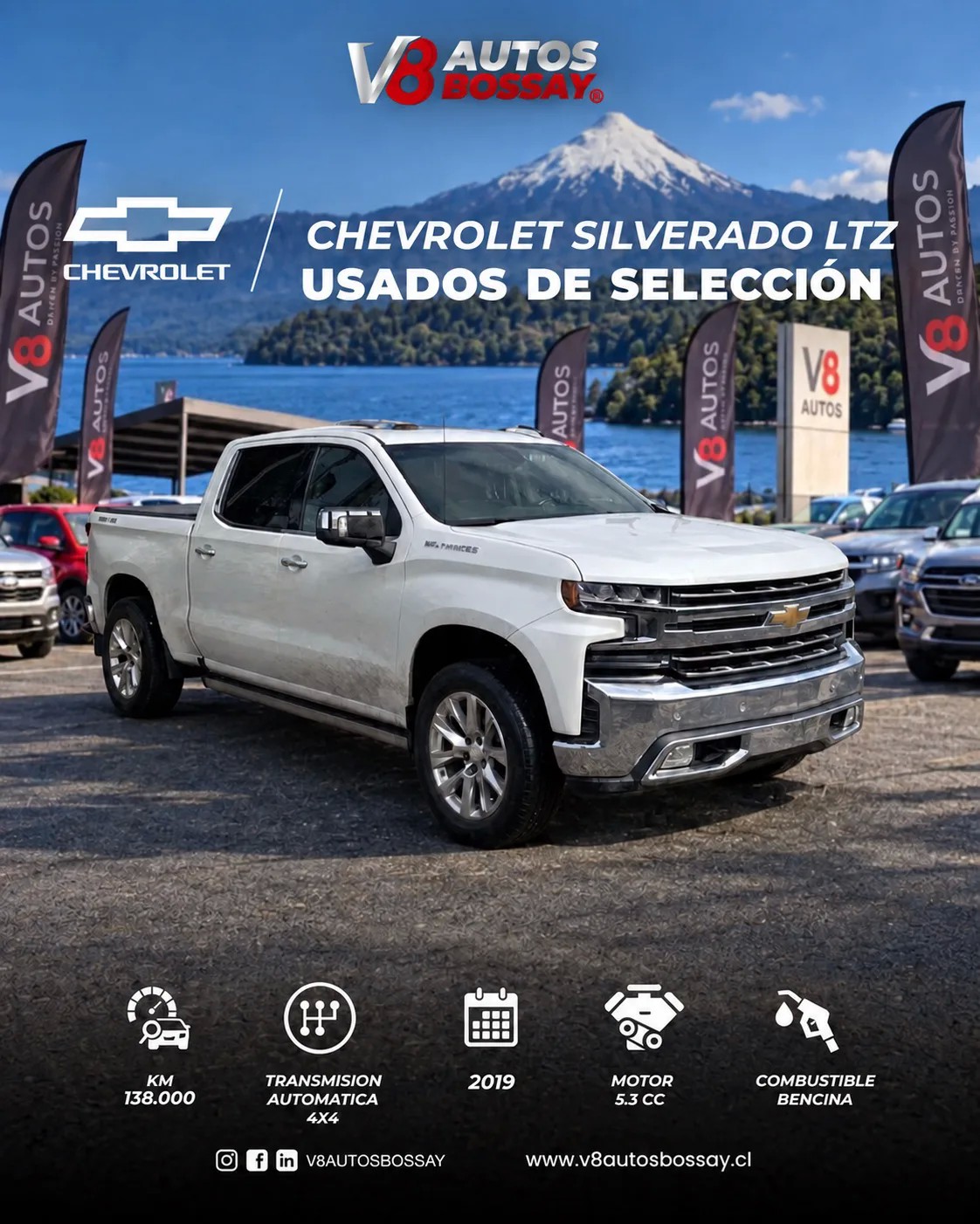 CHEVROLET SILVERADO LTZ 2019 - FULL MOTOR