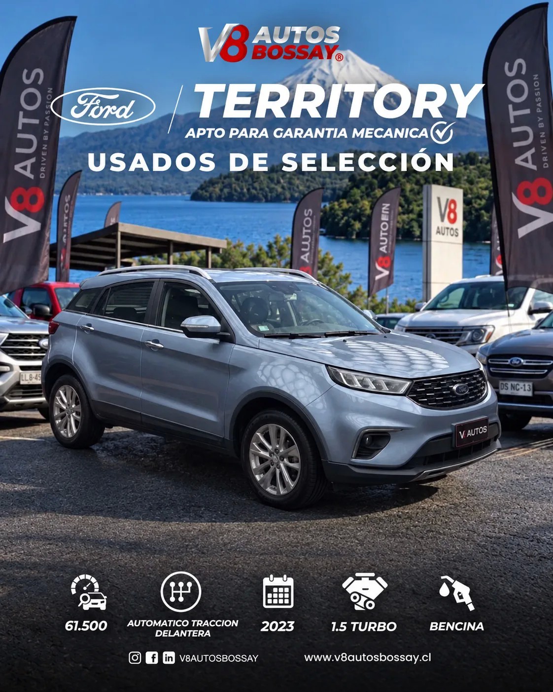 FORD TERRITORY 1.5 AUT 2023  - FULL MOTOR