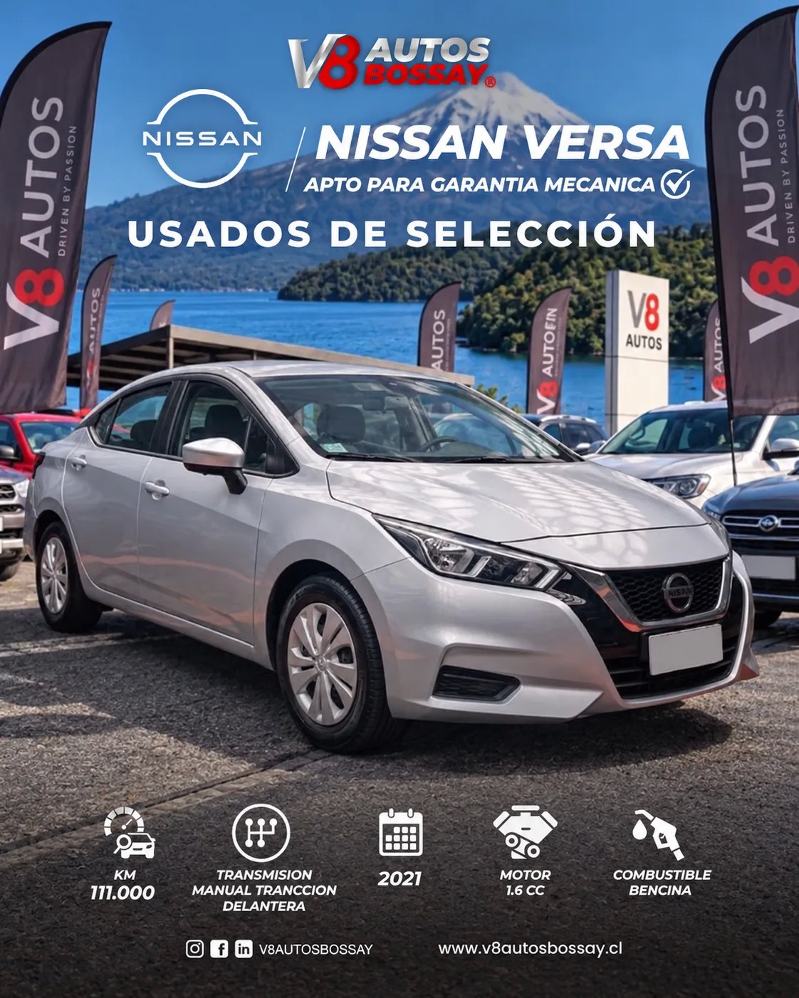 NISSAN VERSA V-DRIVE 2021  - FULL MOTOR