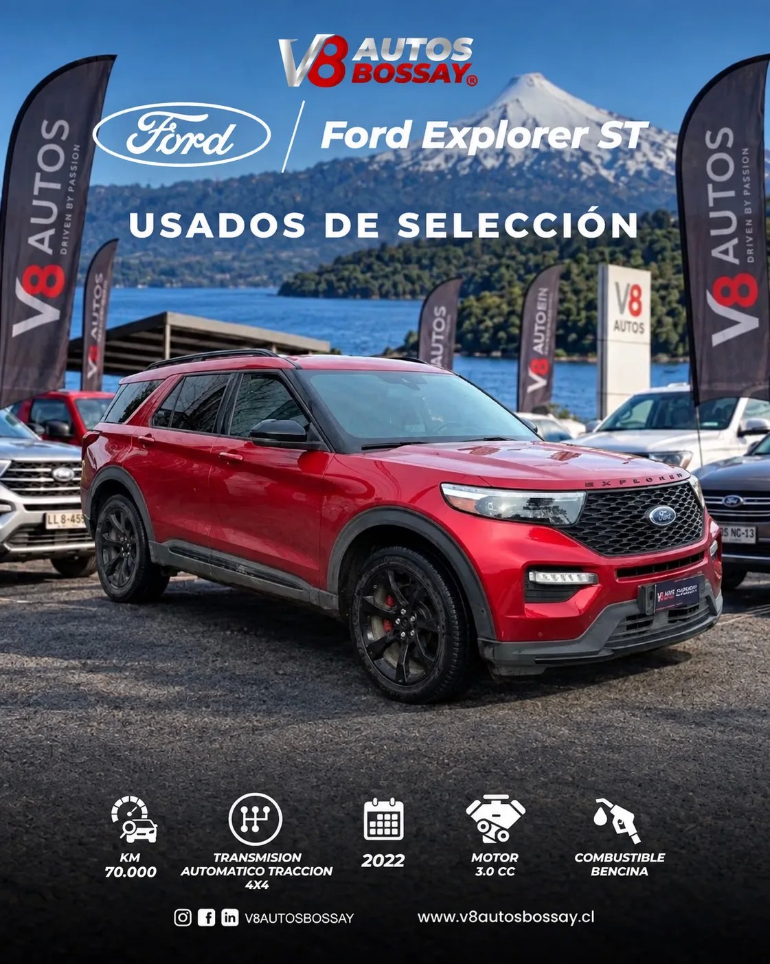 FORD EXPLORER ST 2022  - FULL MOTOR