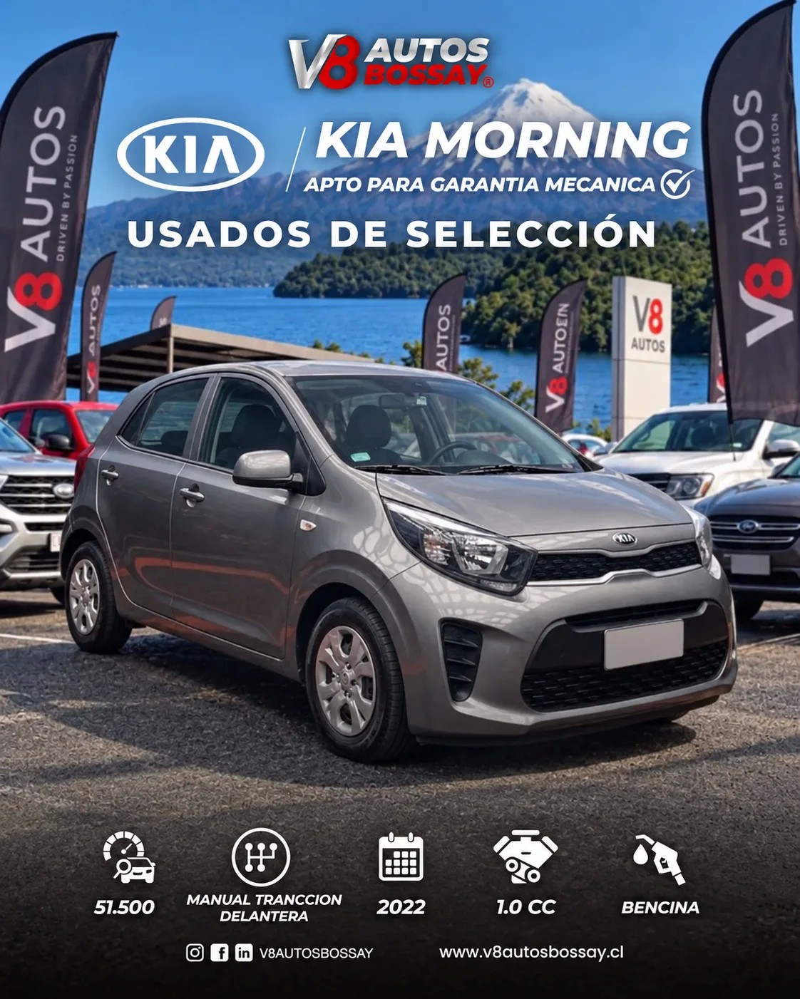 KIA MORNING 1.0 2022  - FULL MOTOR