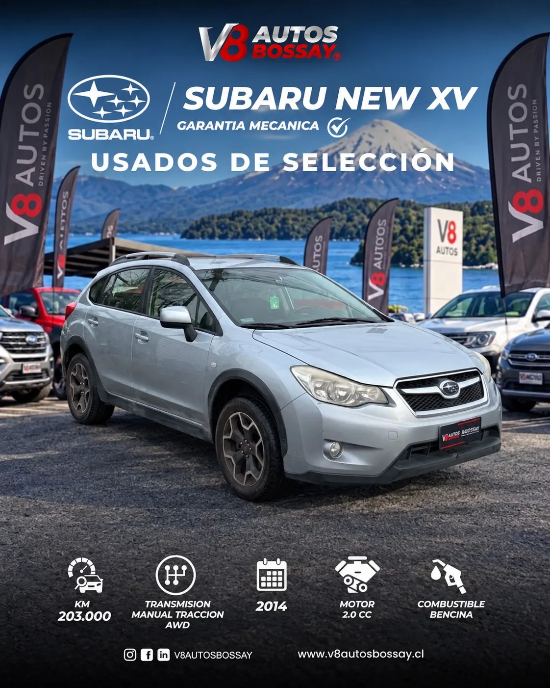 SUBARU XV  2014  - FULL MOTOR